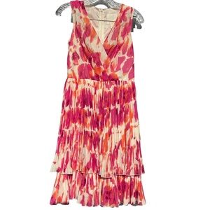 McGinn Sleeveless Tiered Dress, Size 2,‎ EUC